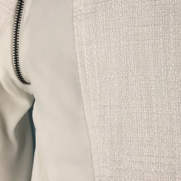 PIPERLIME Moto Tweed Blazer Jacket Zipper Vest Jacket - Picture 7 of 8